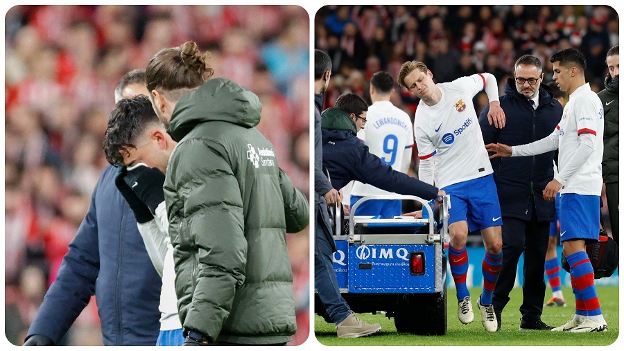 Due dei principali centrocampisti dell’FC Barcelona si sono infortunati in una partita